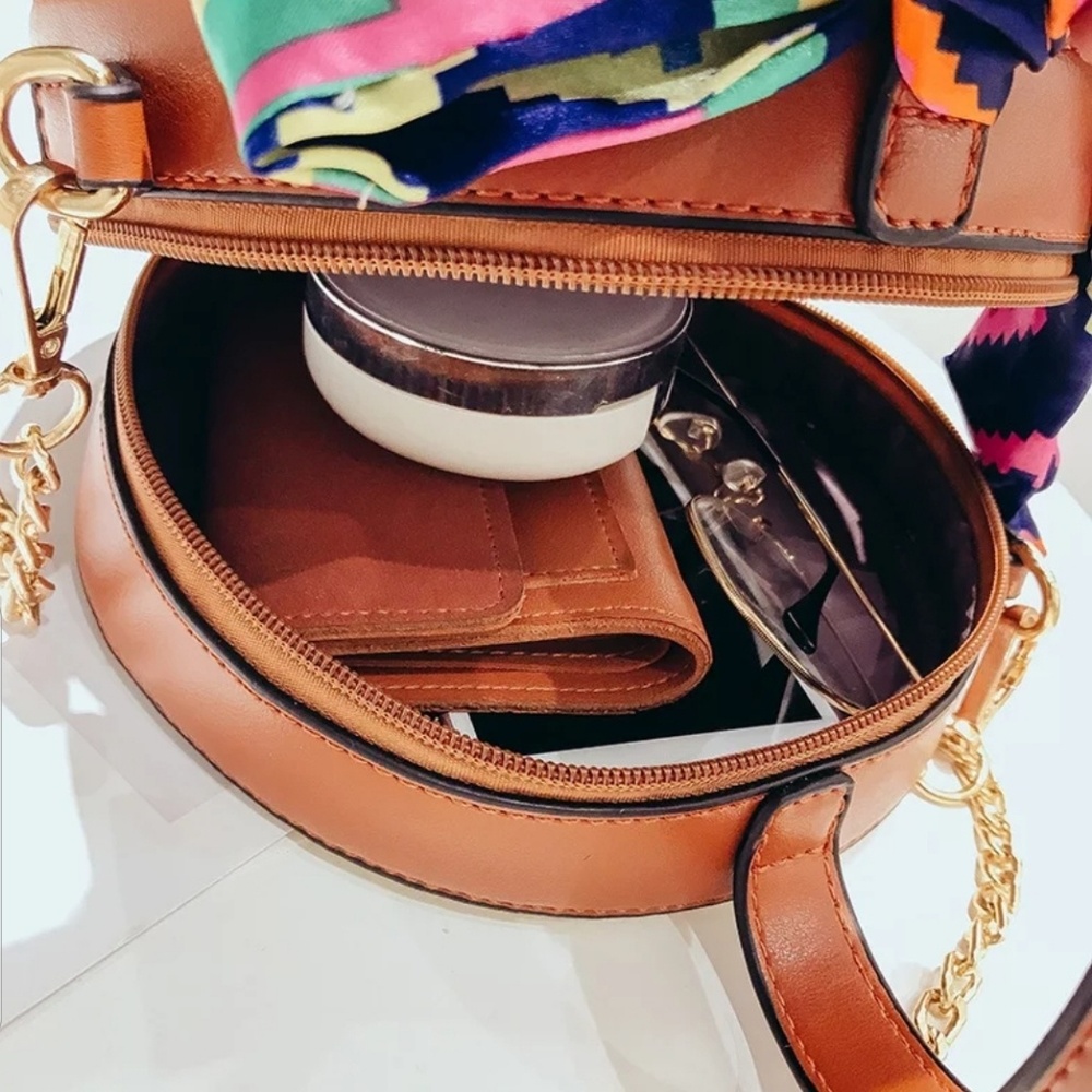 Sale💖Small Round Beach HandBag for Women - Picture 4 of 13